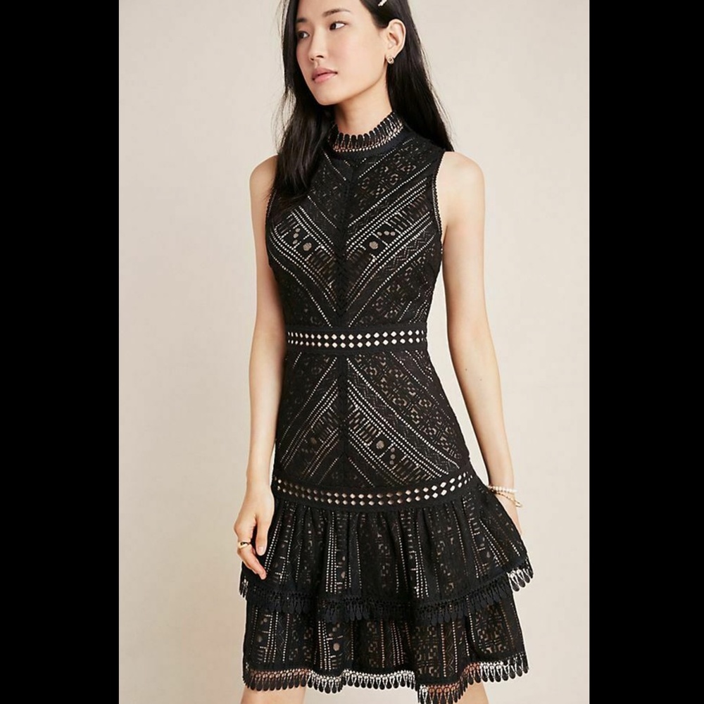 Bella Lace Mini Dress - Hailee C for Anthropologie